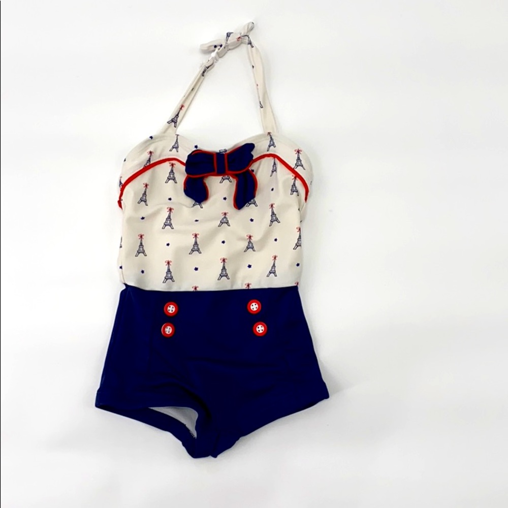 Paris One Piece Swimsuit